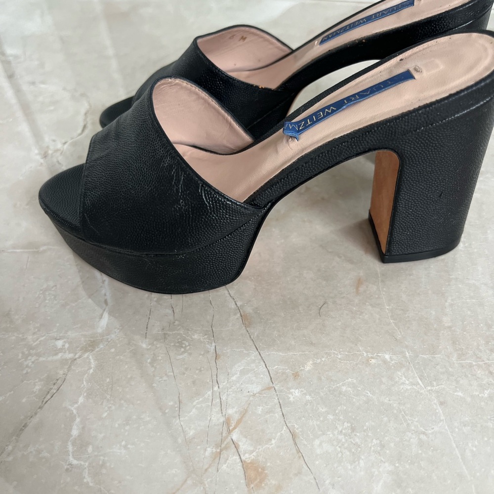 Stuart Weitzman Platform Heels Size 6m - image 6